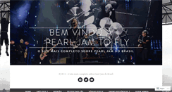 Desktop Screenshot of pearljamtofly.com